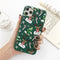 Funda para teléfono con reno navideño