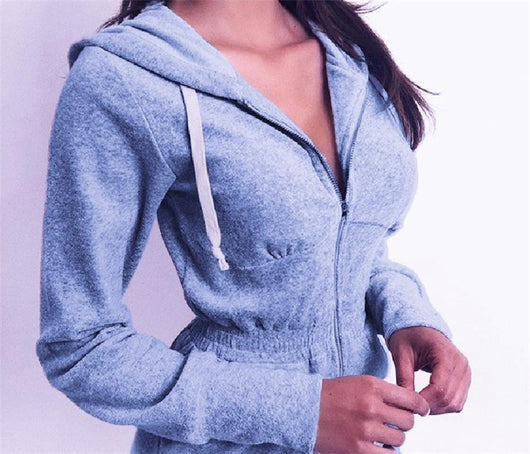 Jumpsuit Deportivo con Capucha y Mangas Largas - Image 4