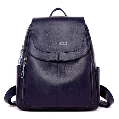 Mochila de Cuero Estilo Coreano para Mujer - Diseño Versátil y Elegante - Image 9