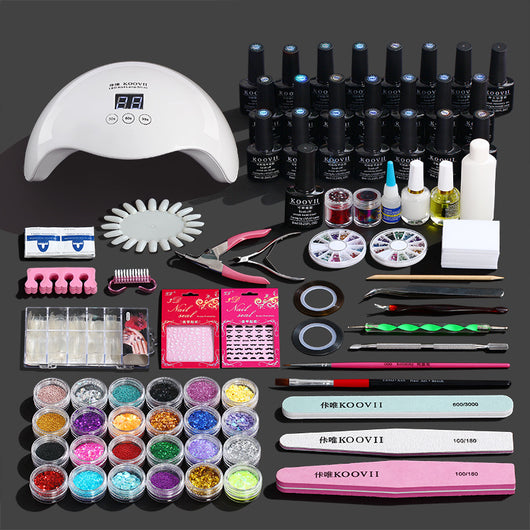 Set Completo de Herramientas para Manicura y Pedicura Principiantes