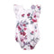 Pelele Floral Martina para Bebé Niña - Encaje Bordado Blanco