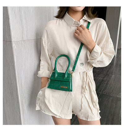 Bolso Bandolera Cuadrado Pequeño Estilo Coreano - Cartera Crossbody Versátil para Mujer - Image 4