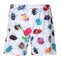 Pantalones Cortos de Playa con Estampado 3D de Insectos - Diseño Moderno y Versátil