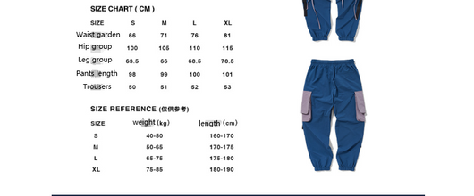 Pantalones Cargo Harem con Bolsillos Laterales para Hombre - Image 9