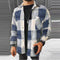 Camisa de Cuadros con Estampado a Juego de Colores para Hombre
