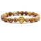 Golden lion bracelet AgateA