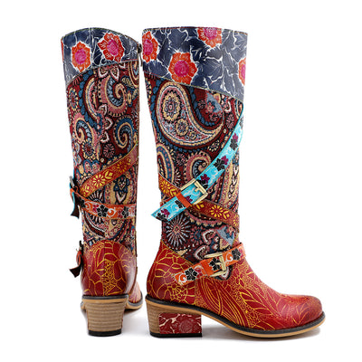 Botas Retro Estilo Industrial Talla Grande para Mujer - Image 2