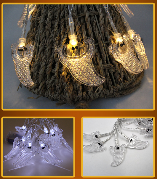 Guirnalda LED de Calabazas para Halloween - Luces Decorativas - Image 6