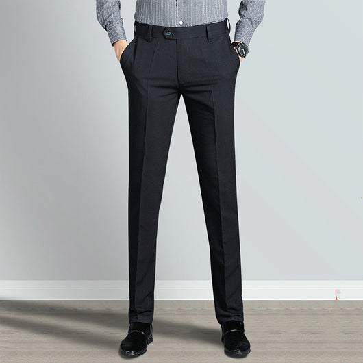 Pantalones Slim Rectos con Estiramiento Cuádruple - Image 2