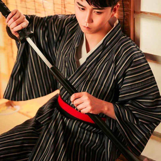 Kimono Samurái Tradicional Japonés para Hombre - Image 5