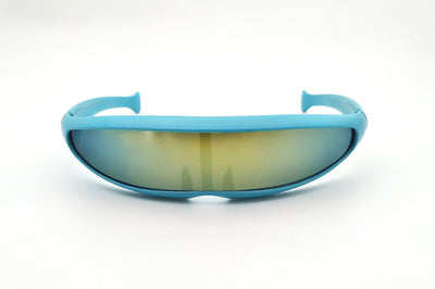 Gafas de Sol Futuristas con Lentes Espejo - Unisex Protección UV - Image 4