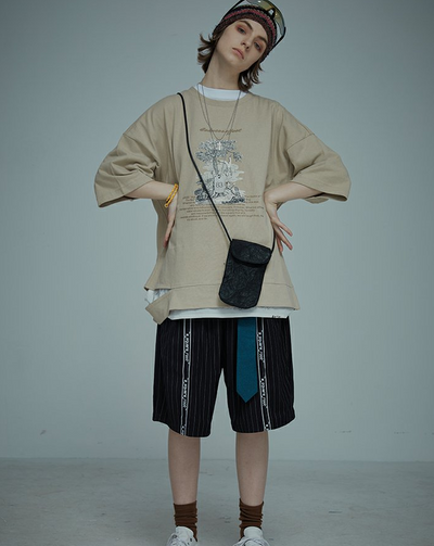 Playera Holgada Man Yinshan Tide - Comodidad Urbana - Image 4
