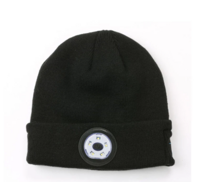 Gorro Inteligente con Auriculares Bluetooth 5.0, LED y Micrófono Recargable - Image 5