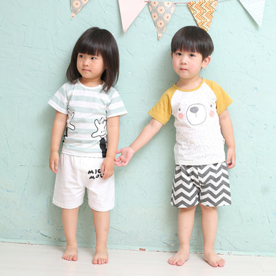 Conjunto de Dos Piezas para Niño en Algodón - Ropa Fresca para Verano - Image 5