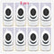 White 8 pcs 1080P