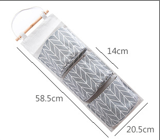 Organizador de Almacenamiento Colgante para Pared - Bolsas de Tela Multiusos - Image 7
