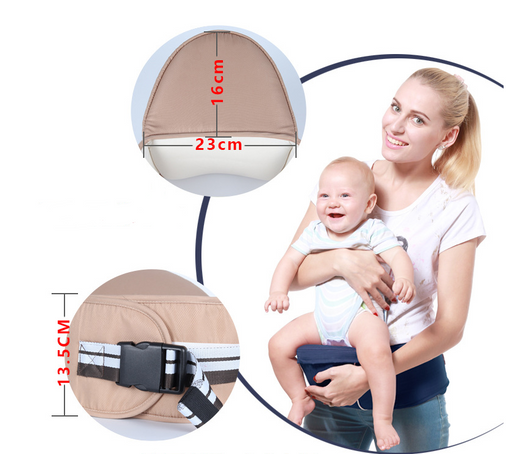 Cargador de Cadera para Bebés Transpirable - Cuatro Estaciones - Image 3