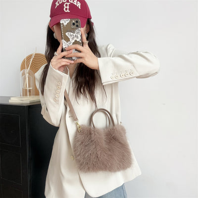 Bolso Tote de Piel Sintética Estilo Fox - Image 46