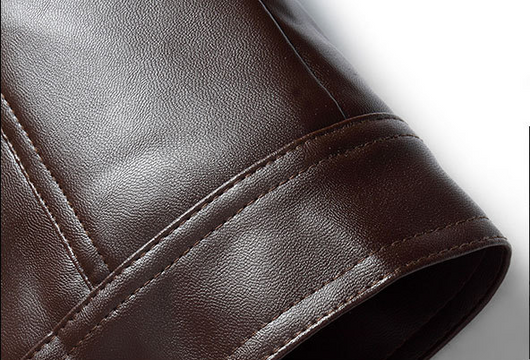 Chaqueta Cartera de Cuero PU para Hombre Maduro - Invierno - Image 10