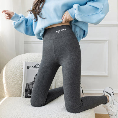 Pantalón Acolchado Talle Alto para Otoño e Invierno con Forro de Terciopelo - Image 13