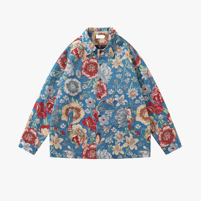 Camisa Suelta Multicolor de Manga Larga para Hombre y Mujer