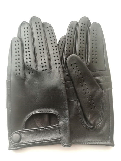 Guantes de Cuero Gamuza con Pantalla Táctil - Image 5