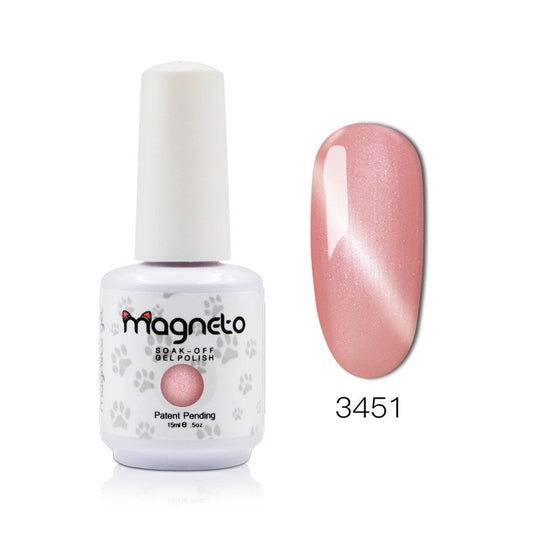 Esmalte de Uñas Efecto Ojo de Gato Jade