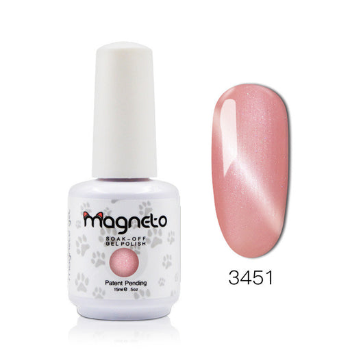 Esmalte de Uñas Efecto Ojo de Gato Jade