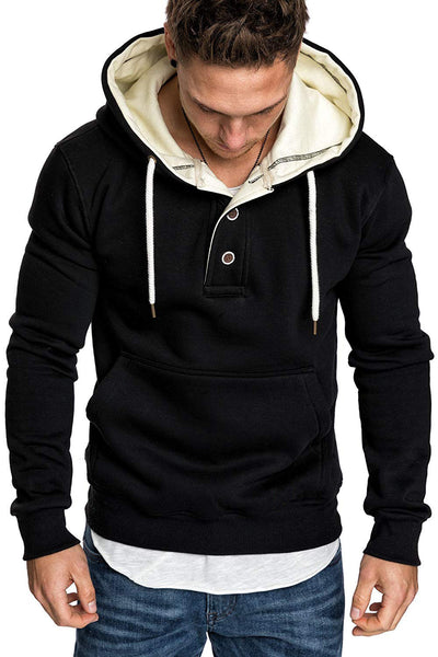 Sudadera Polar con Capucha y Detalles de Botones - Image 27