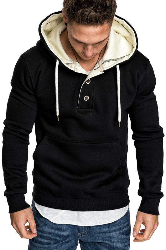Sudadera Polar con Capucha y Detalles de Botones - Image 27
