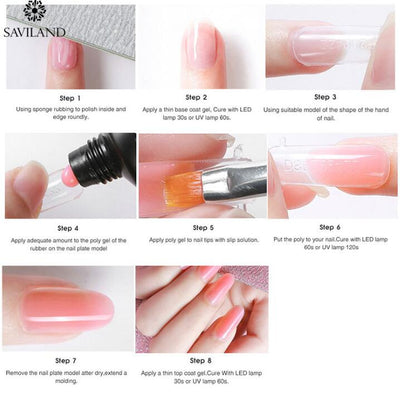 Adhesivo de Cristal para Extensiones de Uñas 15g - Acabado Brillante - Image 2