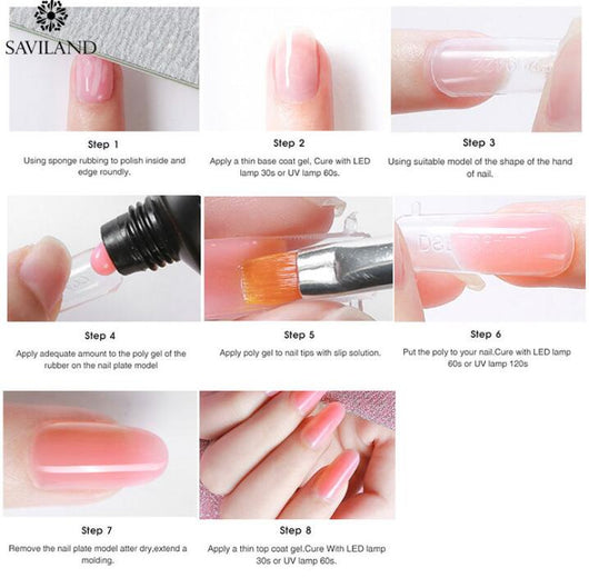 Adhesivo de Cristal para Extensiones de Uñas 15g - Acabado Brillante - Image 2