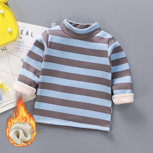 Camiseta Base Infantil de Terciopelo Grueso - Image 21
