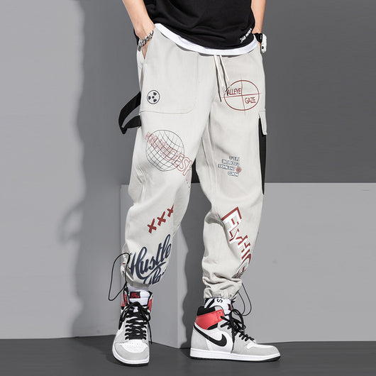 Pantalones Harem con Estampado Floral en Puños - Image 3