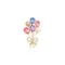 Broche de Cristal Imitación Elegante