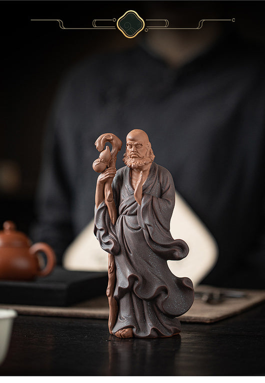 Ornamento Zen Ancestral: Bodhidharma Cruzando el Río - Image 7