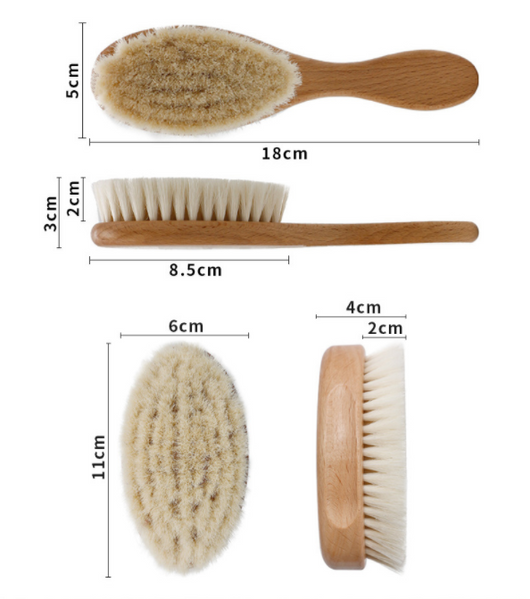 Cepillo de Baño Infantil de Madera con Cerdas Naturales - Image 5