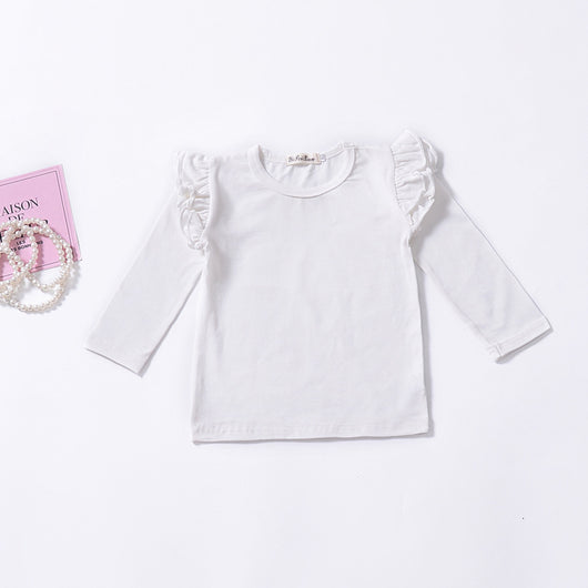 Playera de Algodón para Niña con Manga Corta - Image 3