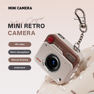 Cámara Digital Retro Mini HD para Estudiantes - Fotografía Universitaria de Alta Calidad