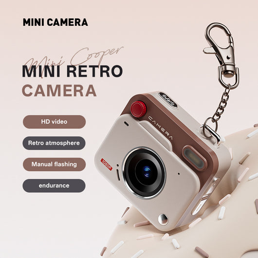 Cámara Digital Retro Mini HD para Estudiantes - Fotografía Universitaria de Alta Calidad