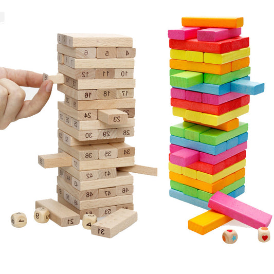 Bloques de Construcción Apilables para Padres e Hijos