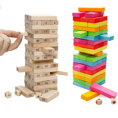 Bloques de Construcción Apilables para Padres e Hijos