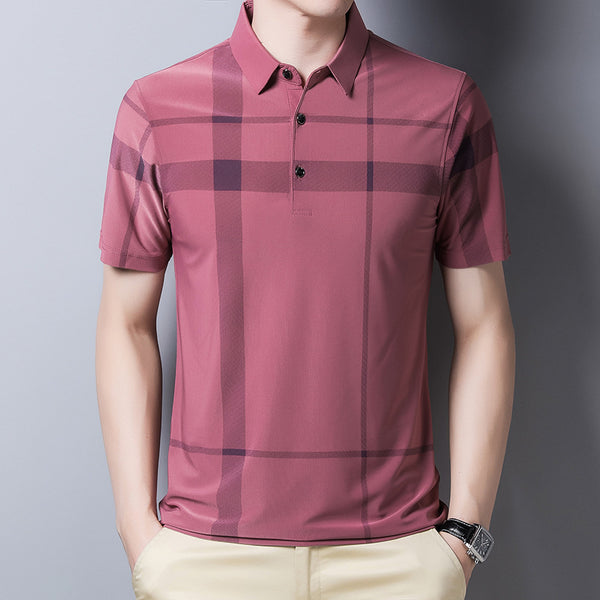 Camiseta Manga Corta Ice Silk para Hombre
