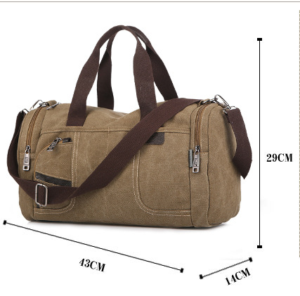 Bolsa Tote de Lona de Gran Capacidad - Image 9