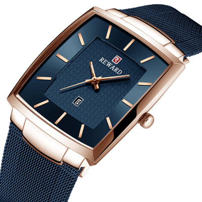 Reloj de Negocios para Hombre con Diseño Cuadrado - Image 4