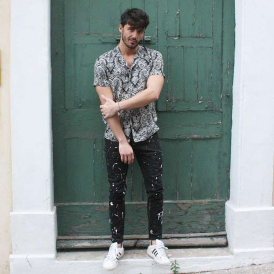 Camisa Estampado Totem