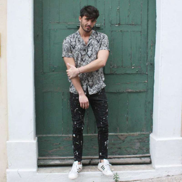 Camisa Estampado Totem