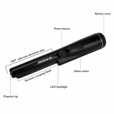 Detector de Metales Profesional Pinpointer con Alcance Extendido para Oro y Tesoros - Image 3