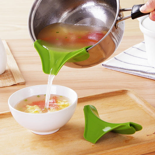 Embudo de Silicona para Cocina - Herramienta Multiusos