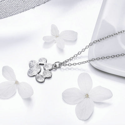 Collar de Plata Esterlina con Huella de Mascota Personalizada - Image 5